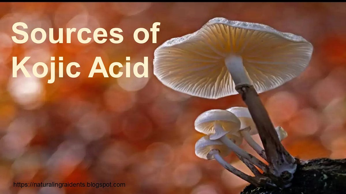 Kojic Acid is a Natural Ingredient. - Nadeem - Medium