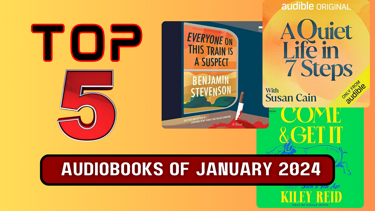 Best Audiobooks of January 2024 Top 5 Picks — Free by ReadWise Jan