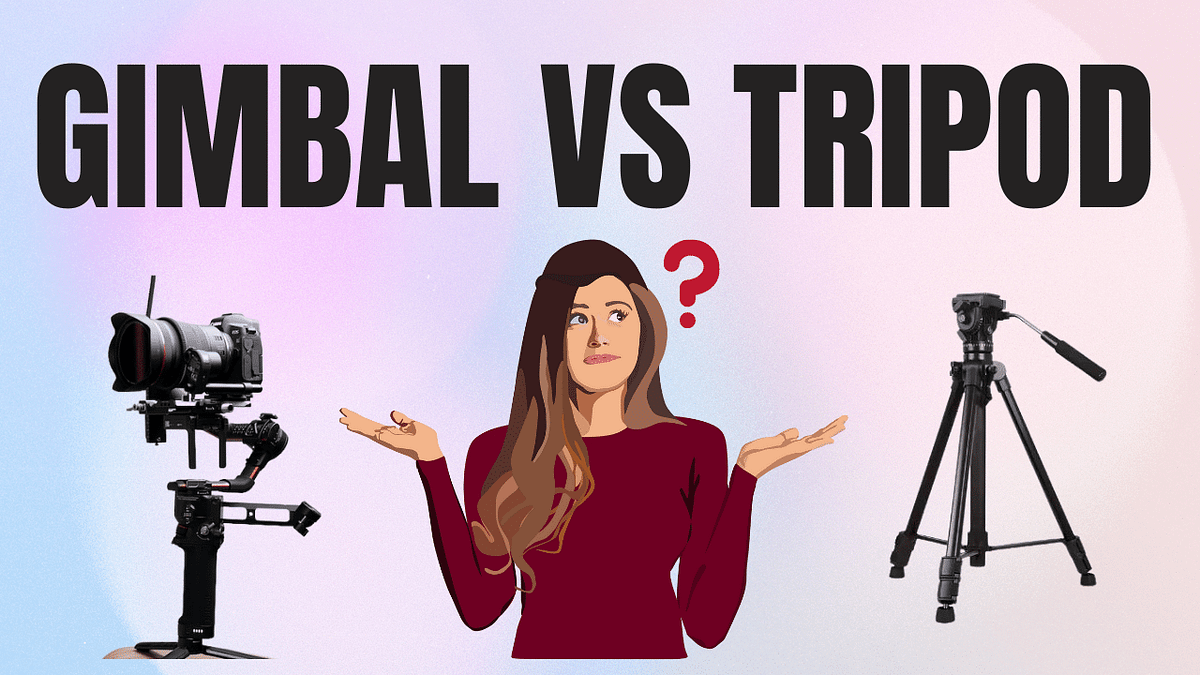 [Which Is Best] Gimbal Vs Tripod For Vlogging? by Camerahint Medium