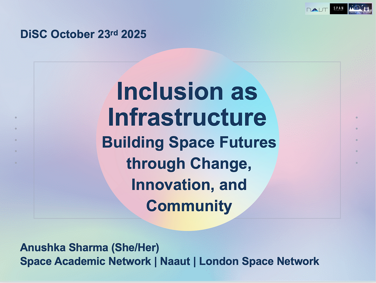 Inclusion as Infrastructure: Building Space Futures through Change, Innovation, and Community