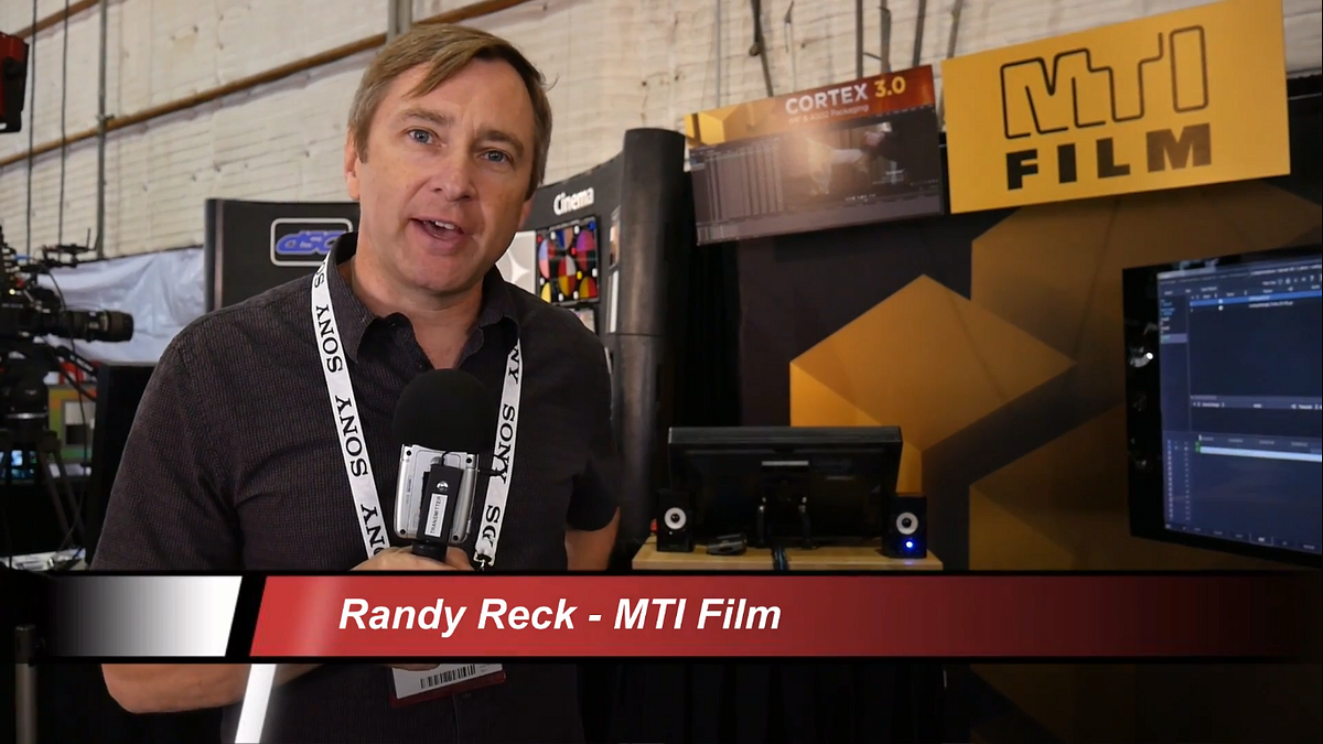 Randy Reck of MTI Films | Interview snippets from NAB BuZZ 2019 ...
