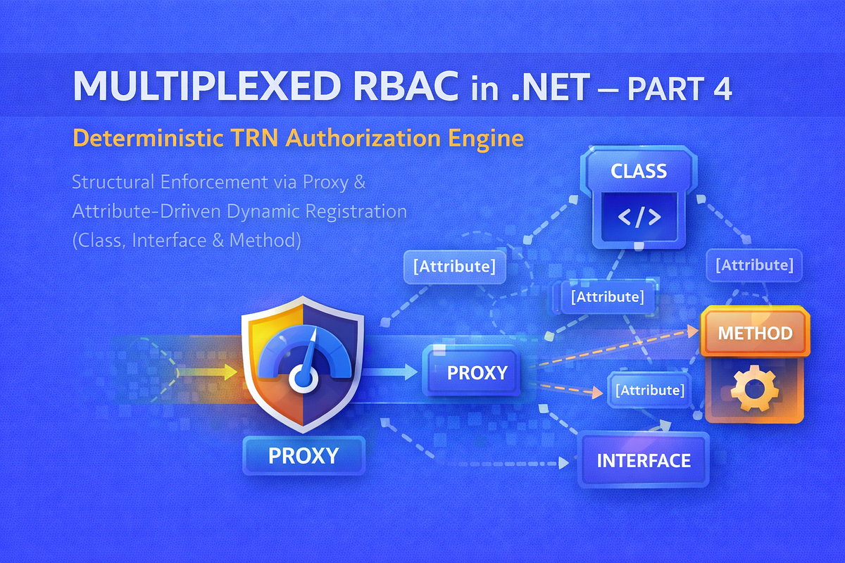 Multiplexed RBAC in .NET — Part 4 | by Marco Marano | Feb, 2026 | Medium