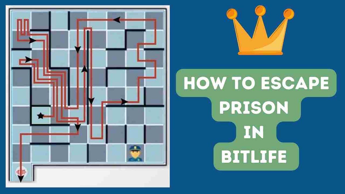 BITLIFE UPDATE - How to Escape All New [8x8] Maximum Security Prison 2022