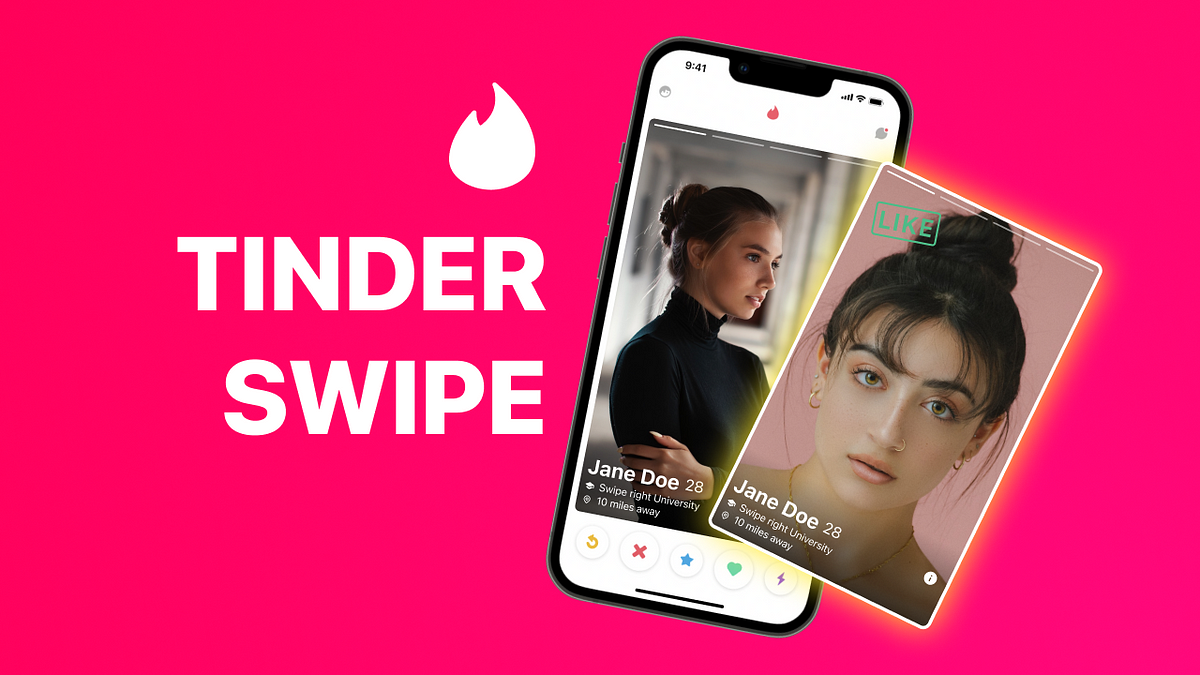 Tinder Card Swipe — Figma Prototyping By Full Stack Designer Medium