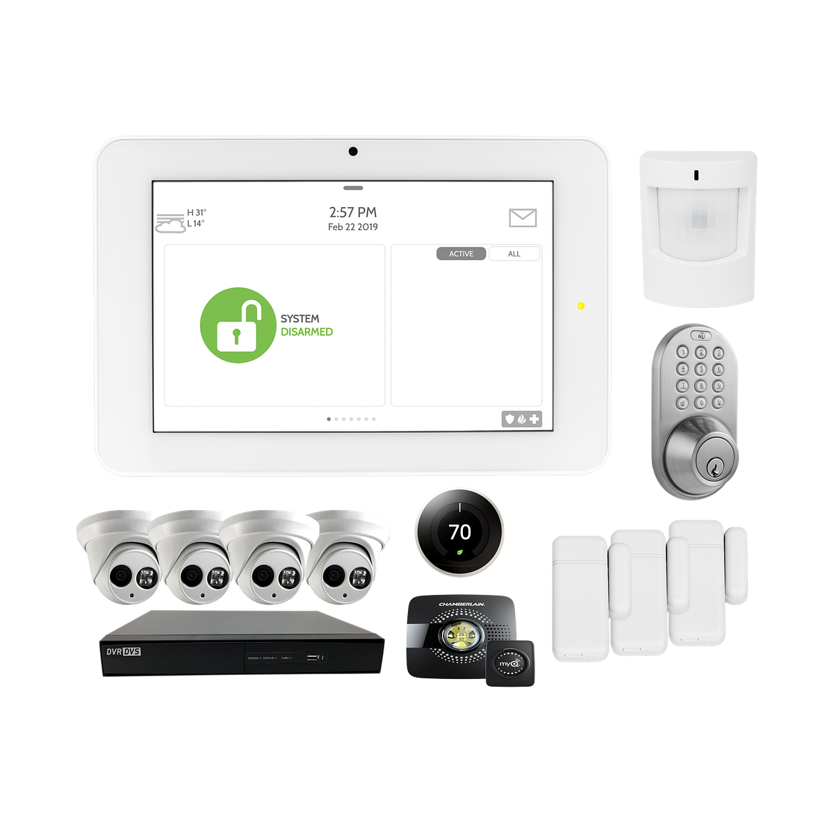 CCTV with Security Alarm System in Brampton CCTV Cameras SS