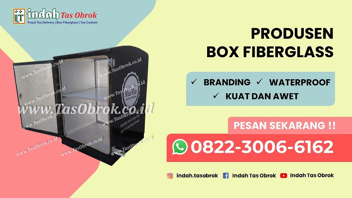 CALL/WA 082230066162, Pembuatan Fiberglass Box For Motorcycle