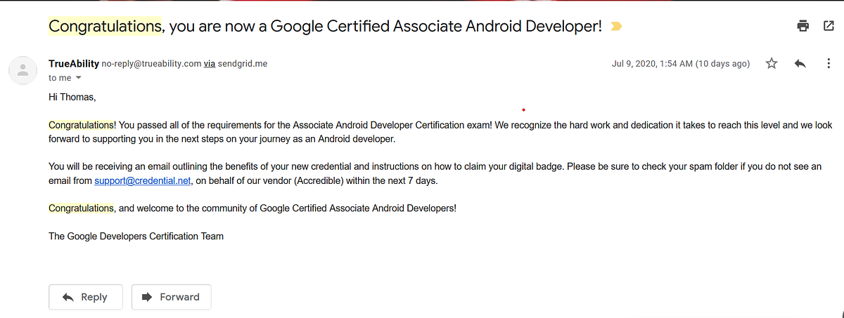 Associate Android Developer Certification Exam | by Thomas George | Medium