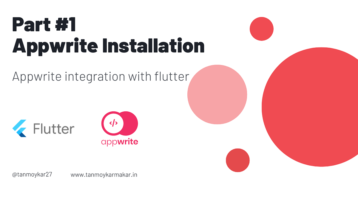 Get Started with Appwrite and Flutter | by Tanmoy karmakar | Medium