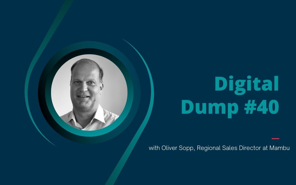 Digital Dump Podcast #40 mit Oliver Sopp