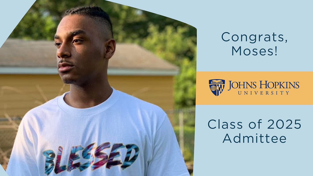UCW Senior Moses Corona Admitted to Johns Hopkins Class of 2025 by