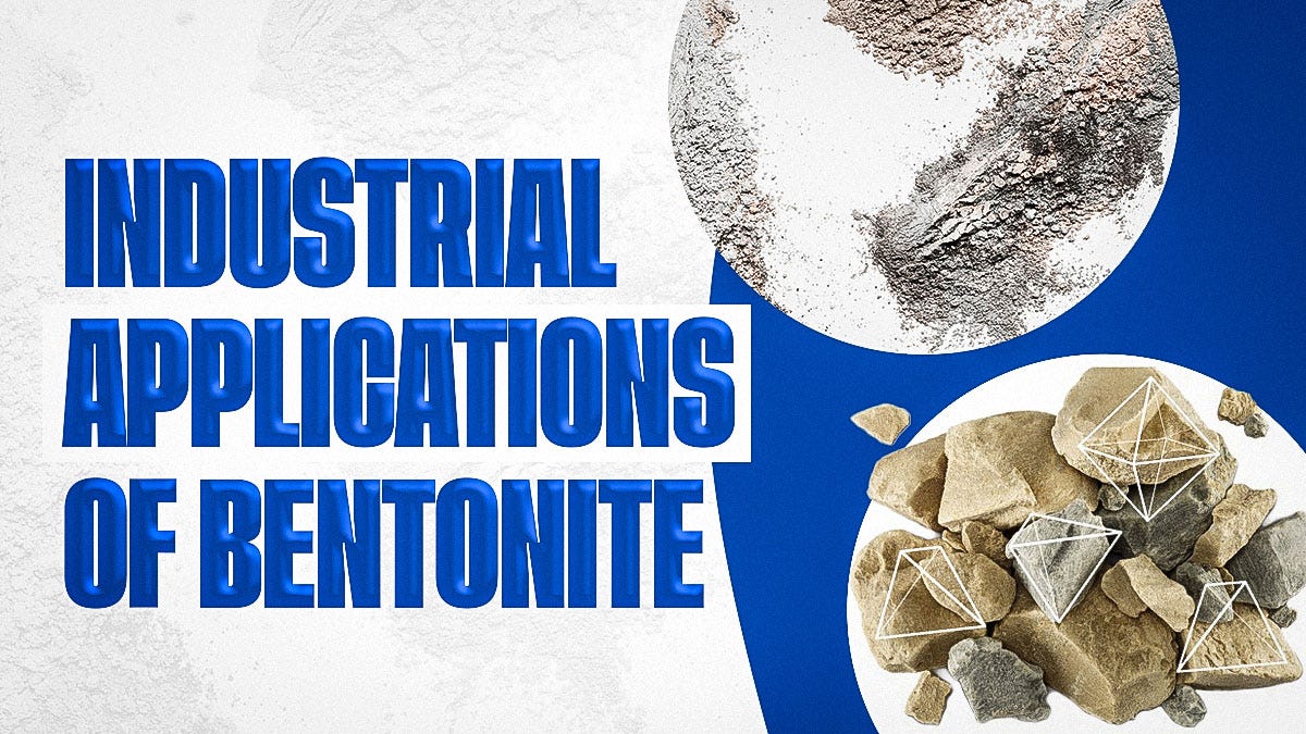 Industrial Applications of Bentonite by Cryptal.global Cryptal