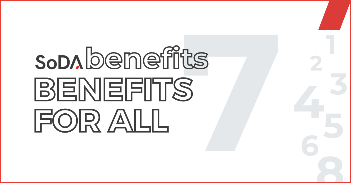 Benefits for all — support for small, medium, and large software houses ...