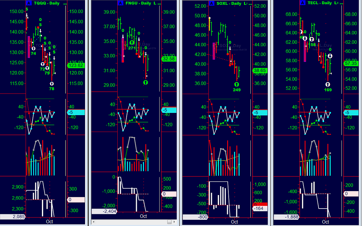 Rally with the leveraged ETFs?. The market, and its stocks, either goes… |  by Michael Petryni | Medium