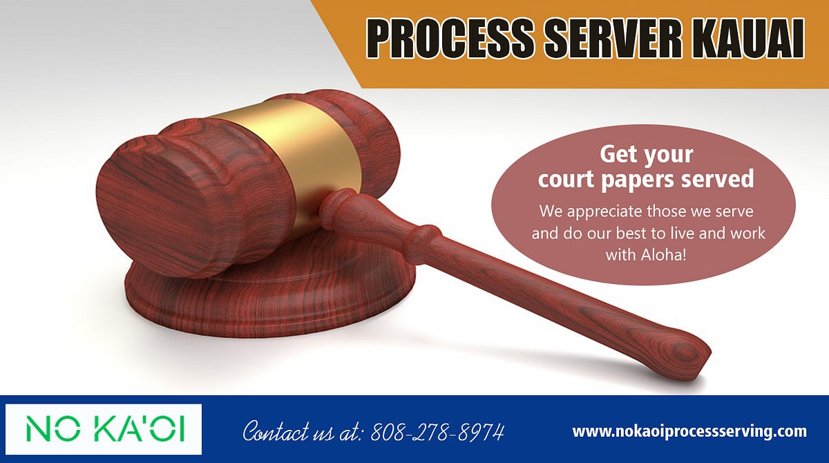 Process Server Kauai. Find legal support professionals with… by Process Server Medium