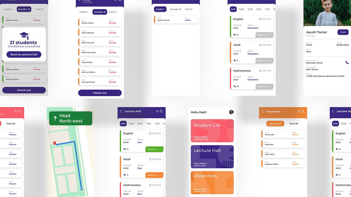 Student Tracker- an attendance marking app for kids | by Anurat Sinha ...
