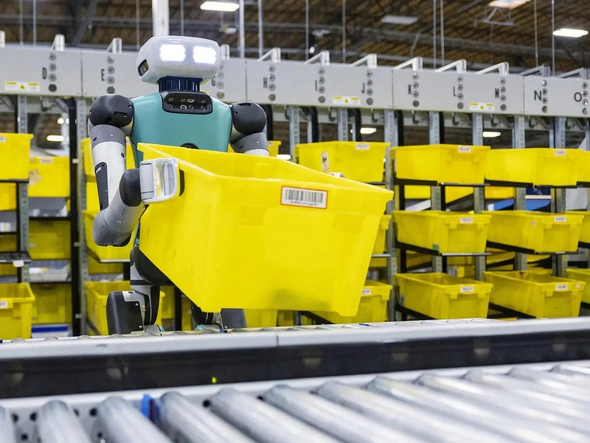 If a robot can do it better Amazon’s pragmatic approach to