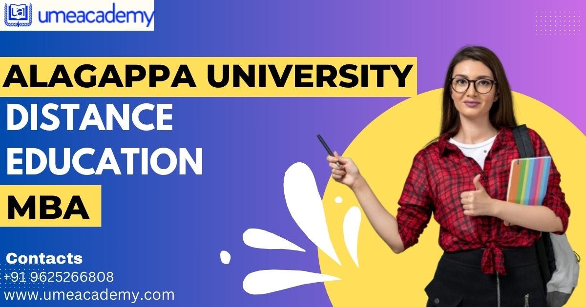 Alagappa University Distance Education MBA Vinay Medium