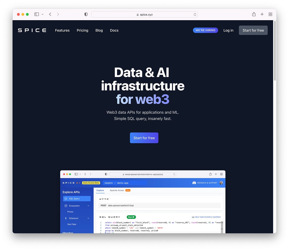 Spice.xyz June Update. Announcing a new Python SDK, a new… | by Luke ...