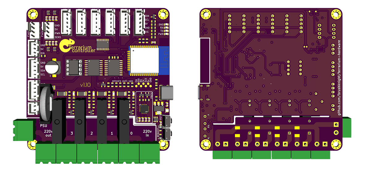 Terrarium controller v1.10 update by Grigorii Merkushev Medium