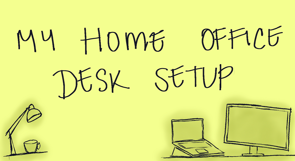 My Home Office Desk Setup. We have come far since 2020 when we had… by Elena Caballero Apr