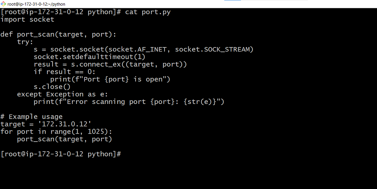 Building a HighPerformance Port Scanner in Python by Kuldeepkumawat
