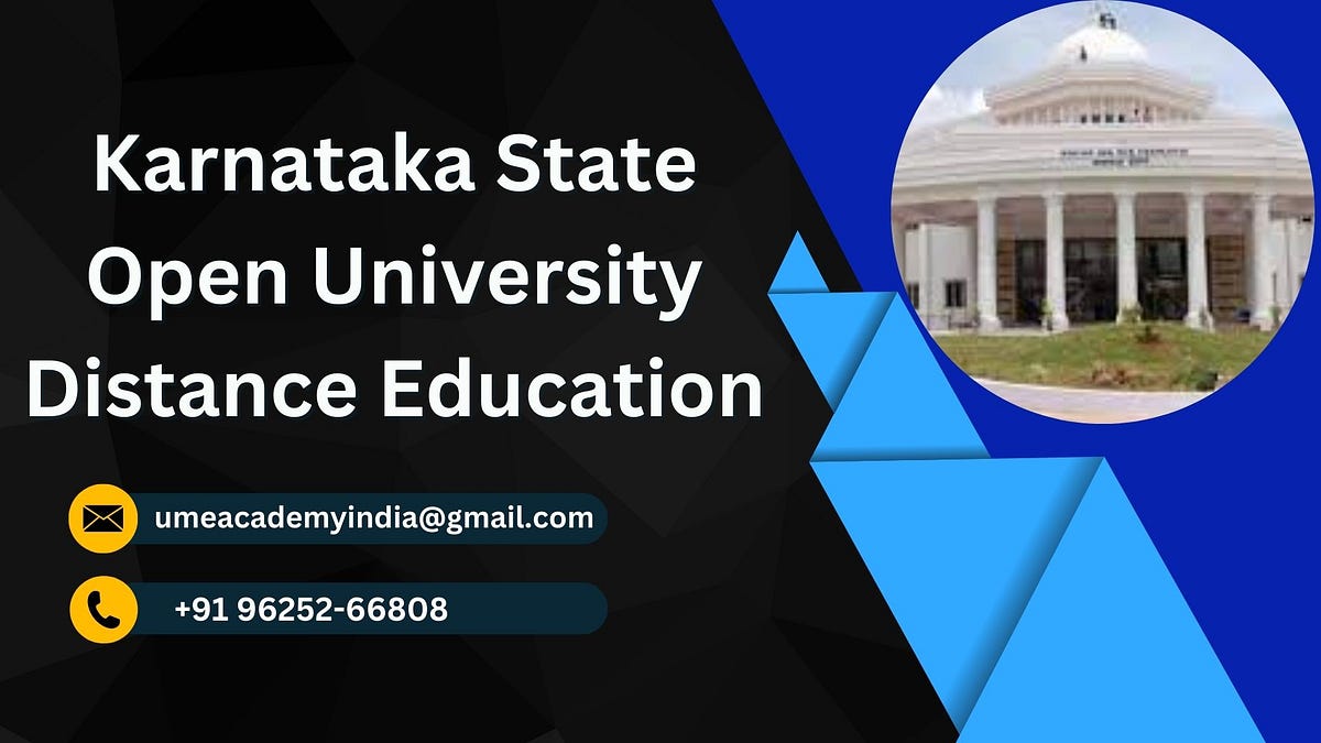 Karnataka State Open University Distance Education Rizwan Ansari Medium