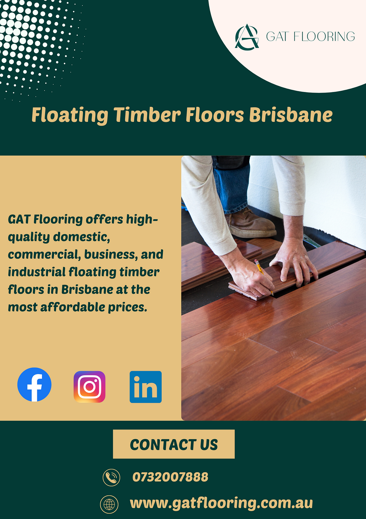 Floating Timber Floors Brisbane - Flooring Shop Gold - Medium