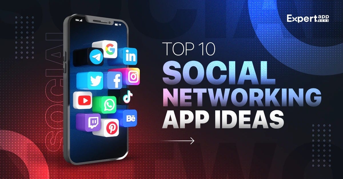 10 Best Social Networking App Ideas to Launch for Startups | by ...