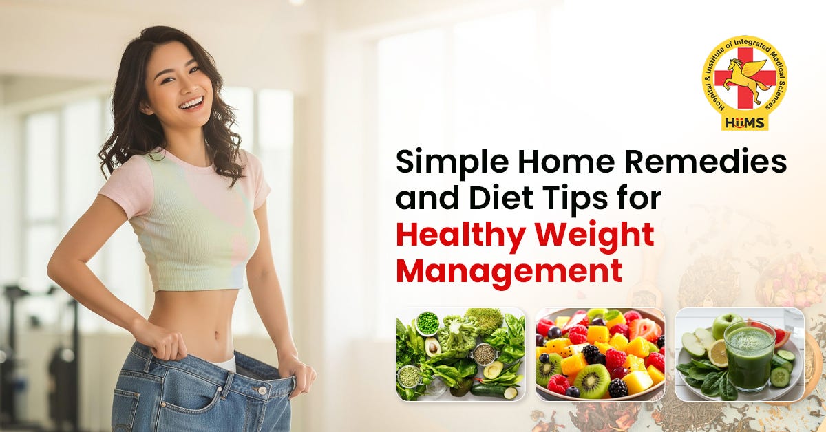 Healthy Weight Management Starts with Simple Daily Habits