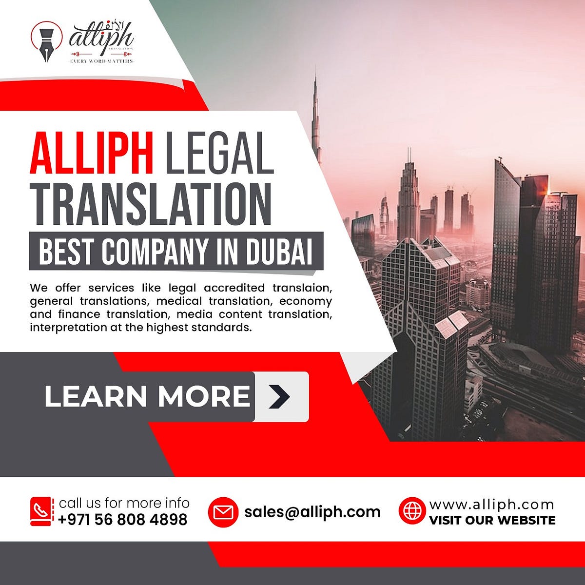 Legal Translators Company in Dubai Alliphsocial Medium