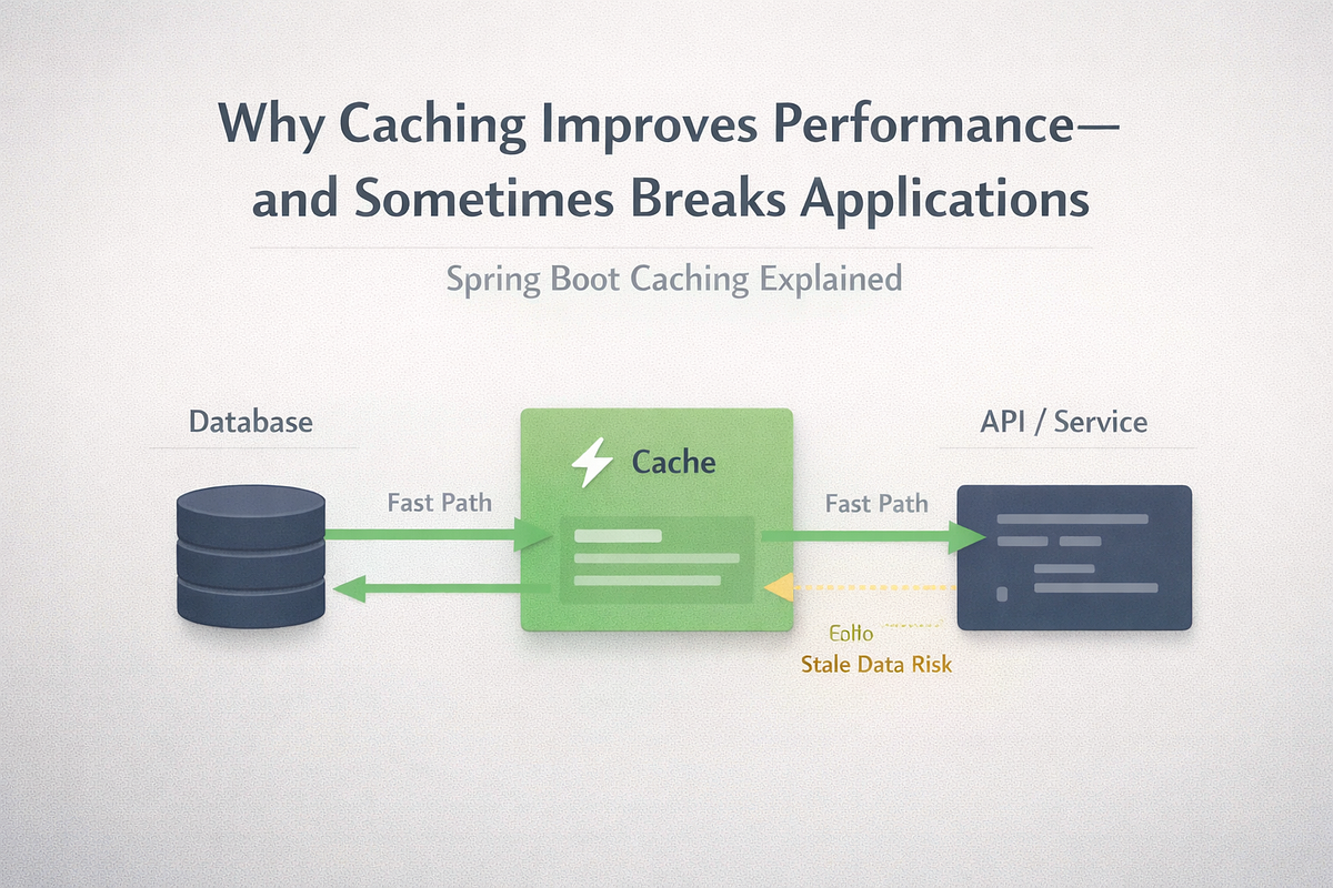 Why Caching in Spring Boot Improves Performance — and Sometimes Breaks ...