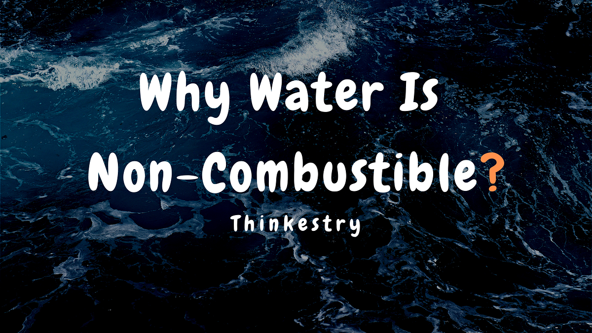 Why Water is We all know water is