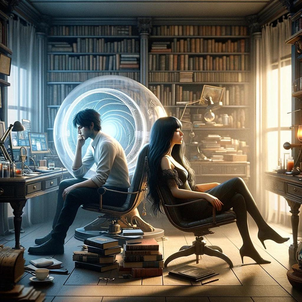 The Turing Test of Love: An AI Love Story | Act IV | New Beginnings |  Chapter 8 | by Leonidas Esquire Williamson | Medium