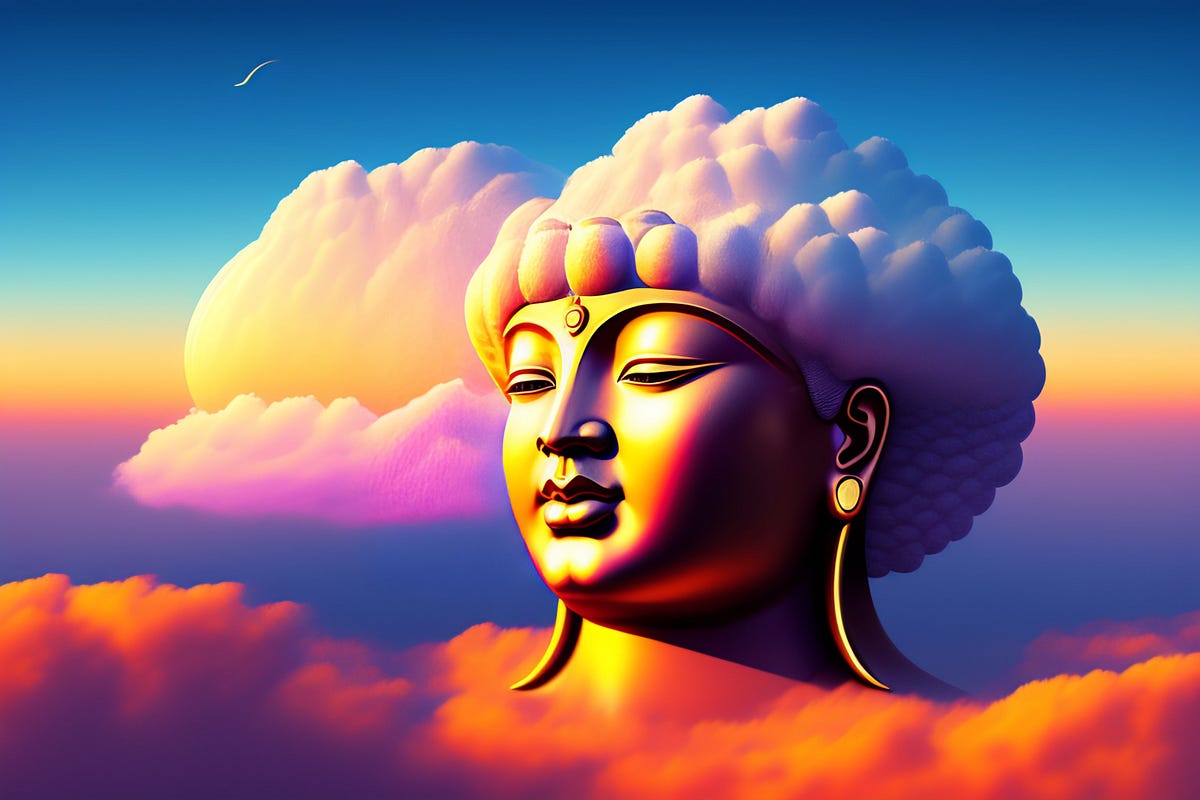 Prince Siddhartha Discovers Three Forms Of Suffering