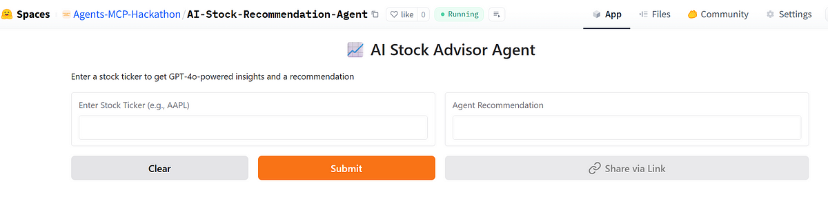 How I Built My First AI Stock Advisor Agent
