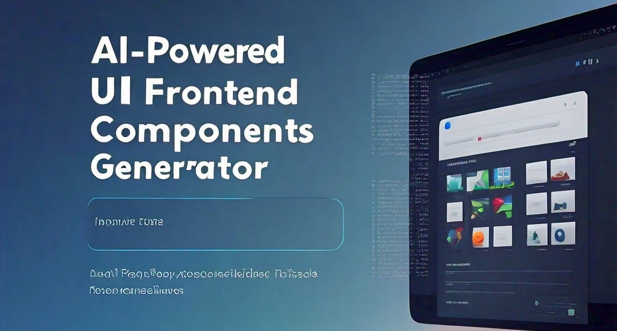 AI-Powered Frontend UI Components Generator (Next.js, GPT4, Langchain ...