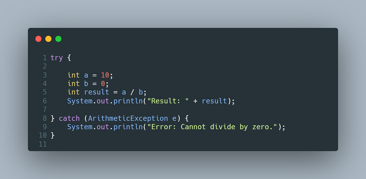 Try Catch in Java. Before we jump into try-catch let’s see… | by Cooddy ...