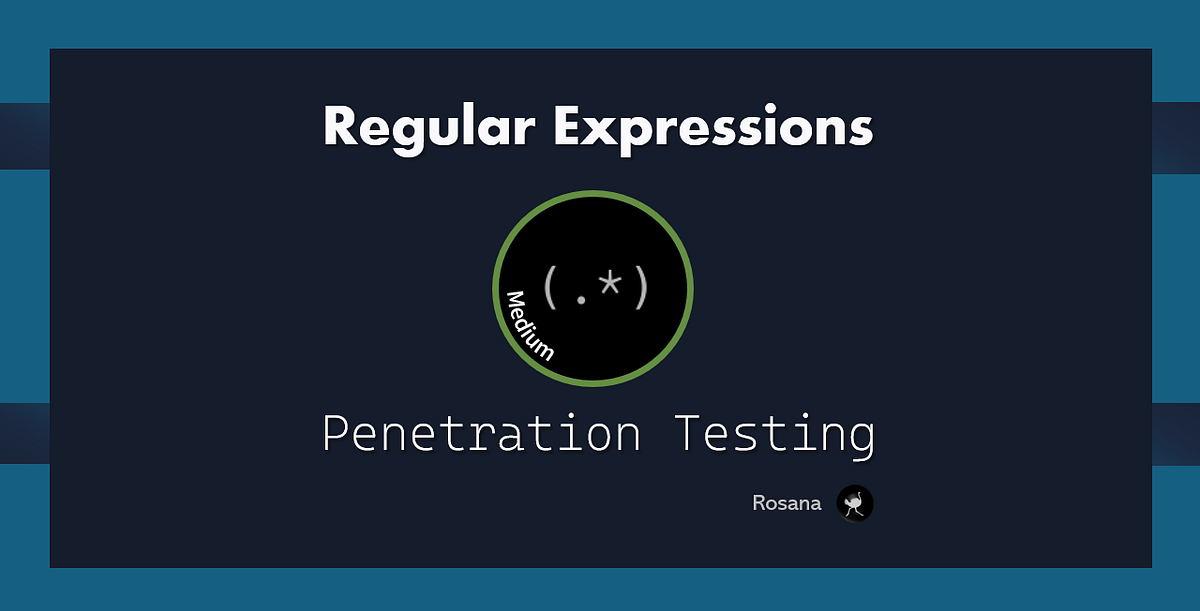 Regular Expressions : TryHackMe Walkthrough - Penetration Testing | by ...