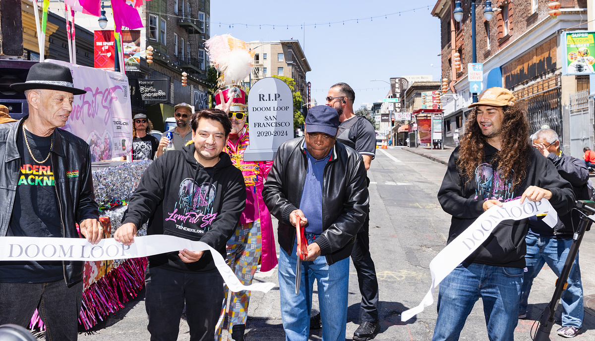 Image of: Willie Brown cuts through the doom loop