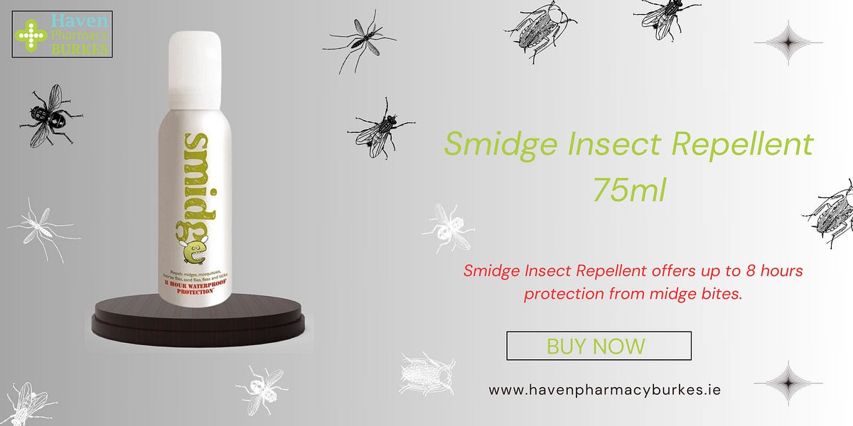 Smidge Insect Repellent 75ml Haven Pharmacy Burkes Medium