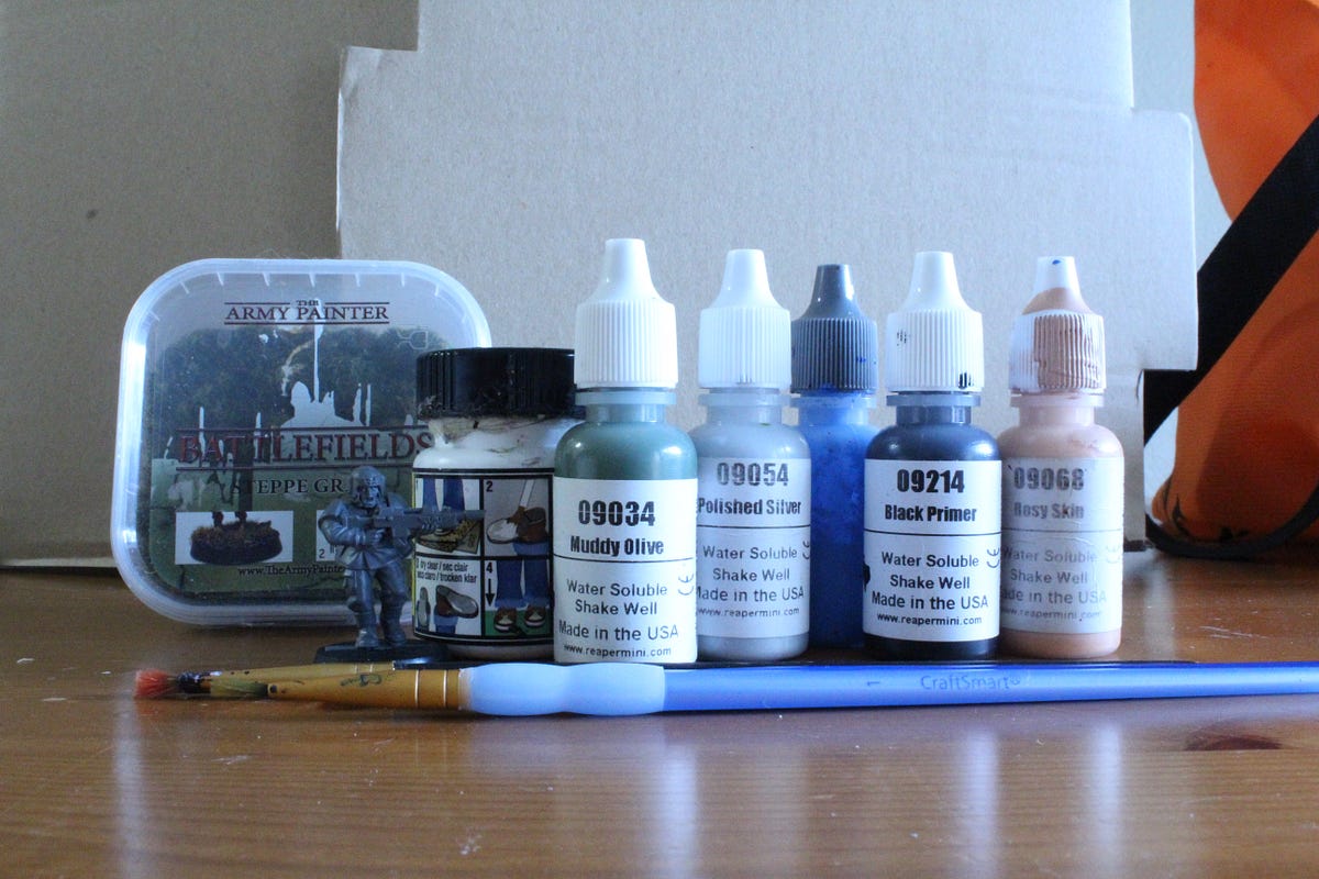 Steps to Painting Miniatures by Cxouille Painting Miniatures Medium