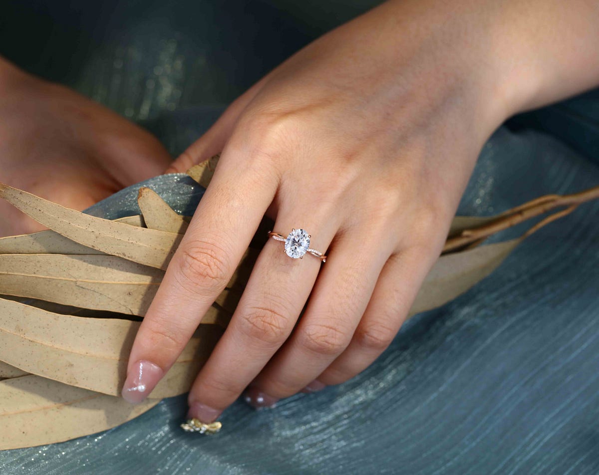 A Comprehensive Guide to Moissanite Rings  by Oveela Jewelry  Medium