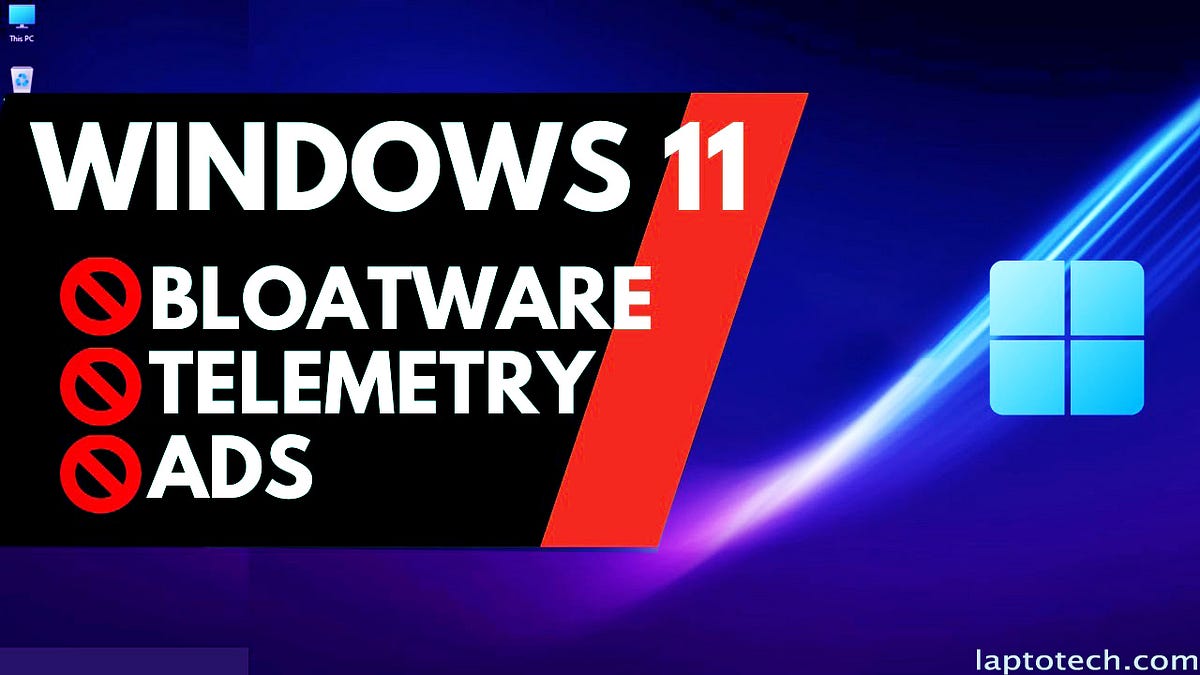 How to install Windows 11 without bloatware apps by Sumaira Naz Medium