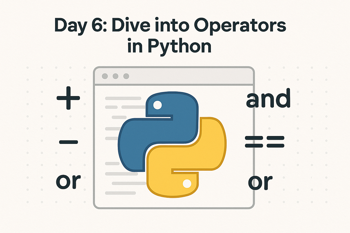 Day 6: Dive into Operators in Python | by Pawan Natekar | Nov, 2025 ...