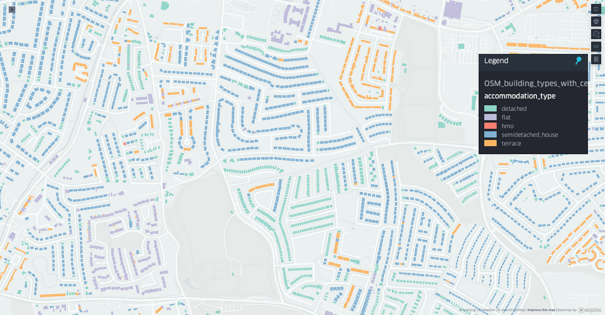 Inferring Housing Types From Open Street Map Data | By Kasia Kozlowska ...