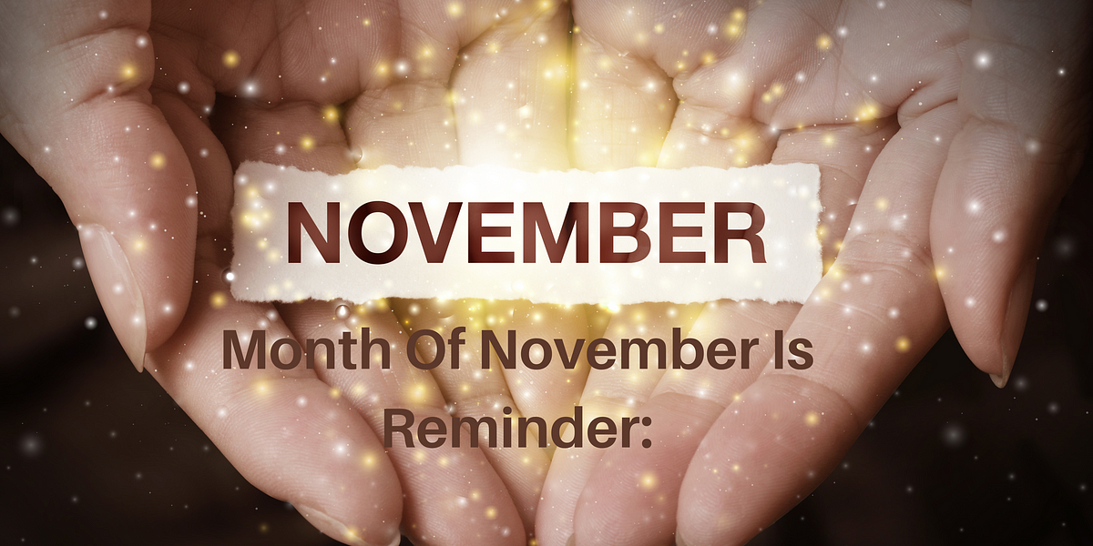 ”Navigating November: Reflecting on Targets for a Refined Success Path 