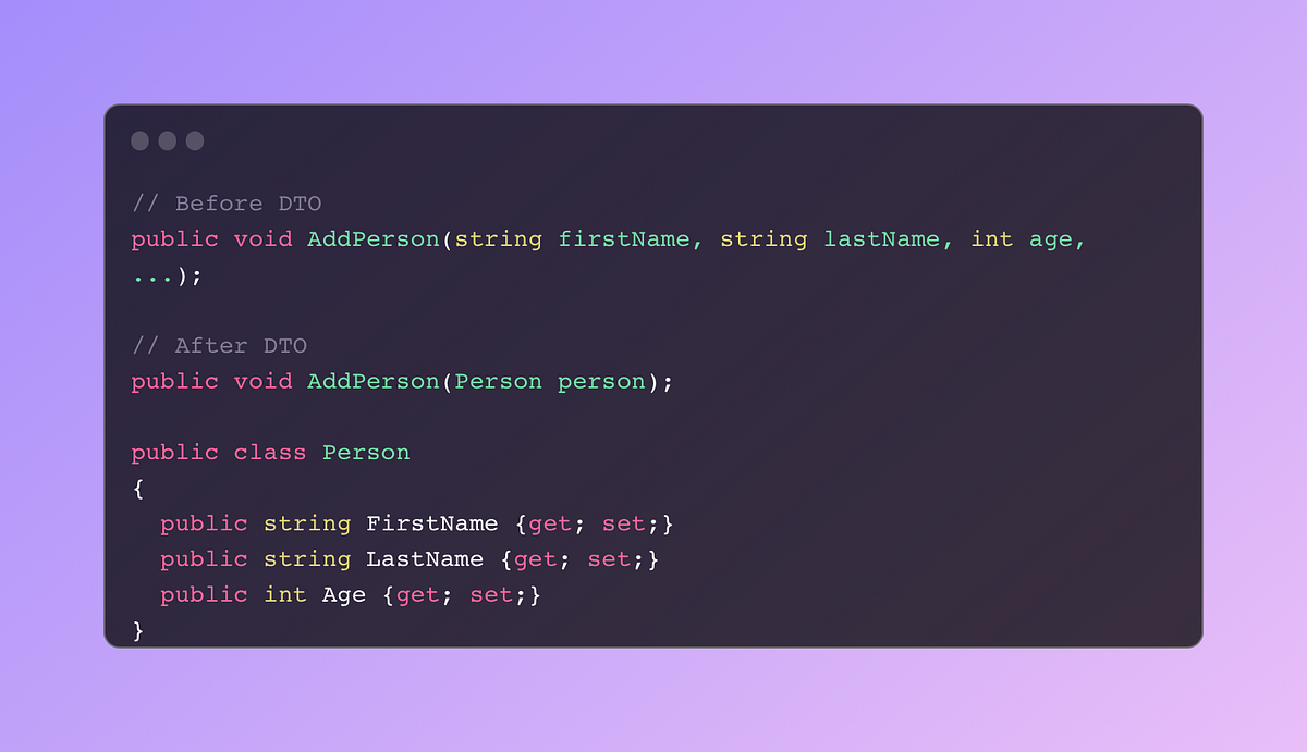 Stop using Data Transfer Objects (DTOs) | by Enver Daniel Francisco ...