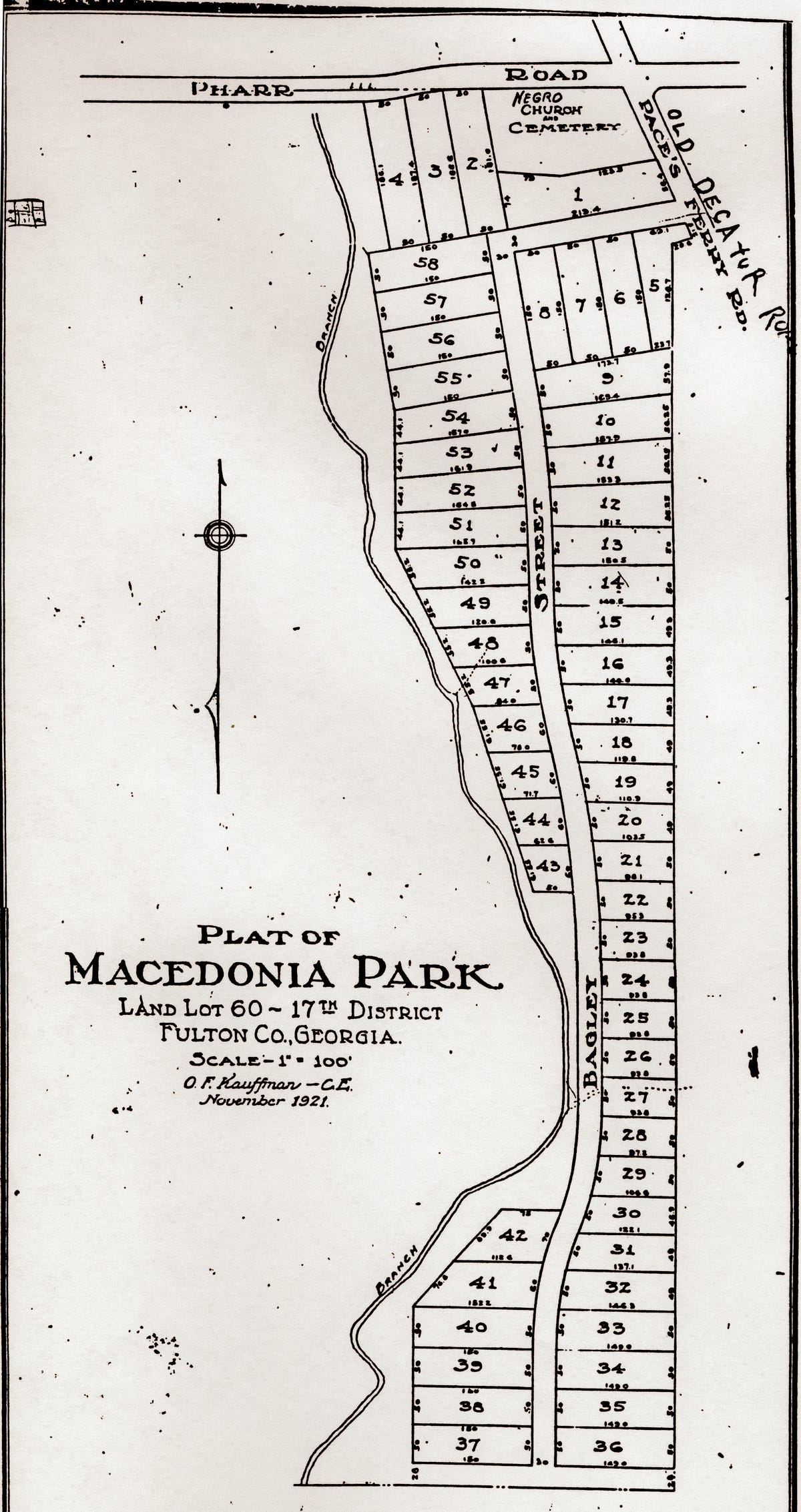 Forsyth 1912 Restoring the Legacy of Bagley Park by Atlanta History