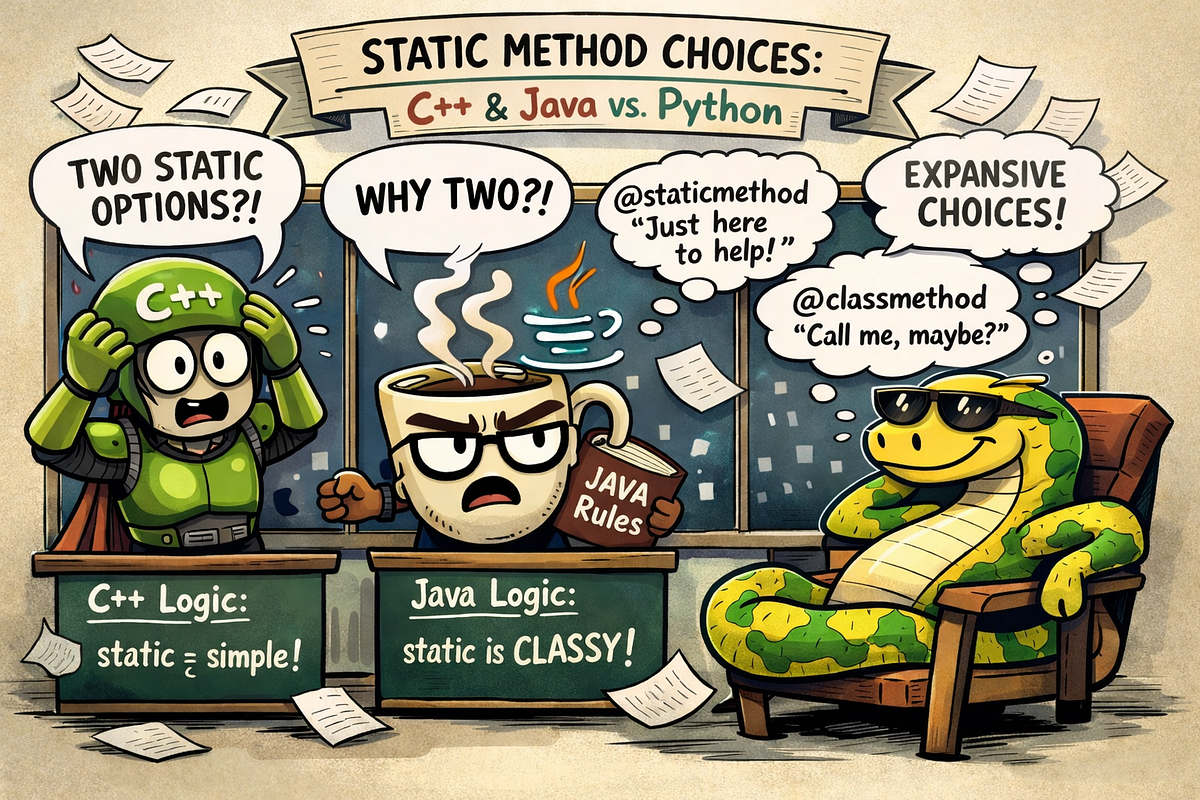 Understanding @staticmethod and @classmethod in Python | by ...