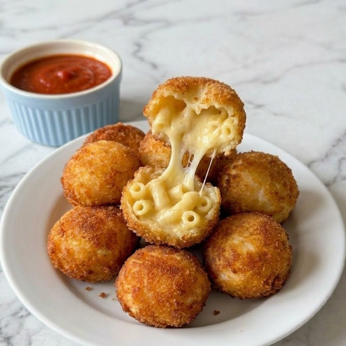 Fried Mac and Cheese Balls
